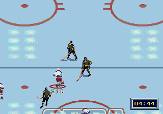 NHL All-Star Hockey '95 | Genesis | gameplay screenshot | Data by MobyGames.com