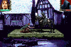 The Lord of the Rings: The Third Age | Game Boy Advance | gameplay screenshot | Data by MobyGames.com