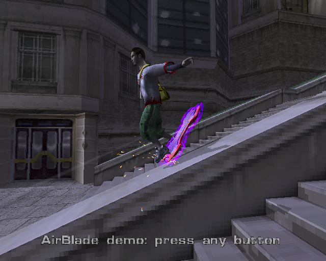AirBlade | PlayStation 2 | gameplay screenshot | region=North America | source-country= | zypher-v2 | moby-a083e2520ce4 | Data by MobyGames.com