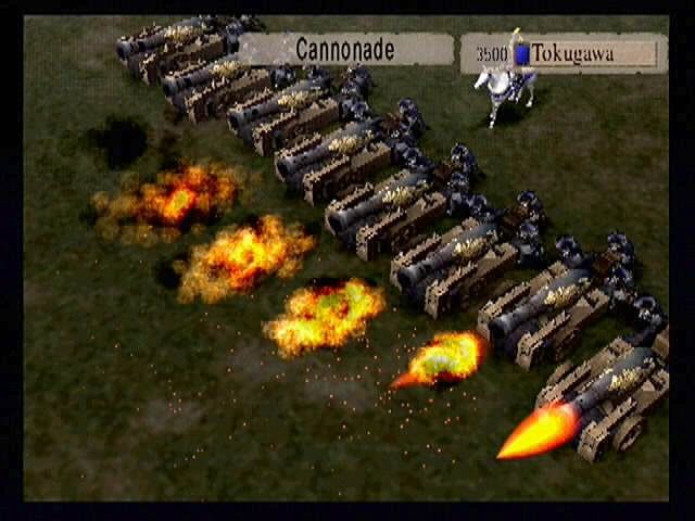 Kessen | PlayStation 2 | gameplay screenshot | region=North America | source-country= | zypher-v2 | moby-37e0c42332ab | Data by MobyGames.com