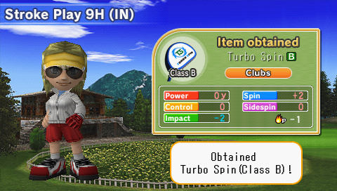 Hot Shots Golf: Open Tee | PSP | gameplay screenshot | region=North America | source-country= | zypher-v2 | moby-2ca08ed4dd35 | Data by MobyGames.com