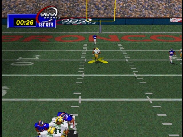 NFL GameDay 99 | PlayStation | gameplay screenshot | region=North America | source-country= | zypher-v2 | moby-4c9438ae1558 | Data by MobyGames.com
