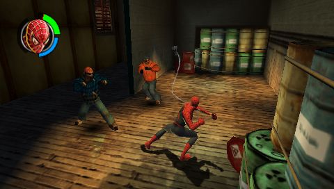 Spider-Man 2 | PSP | gameplay screenshot | Data by MobyGames.com