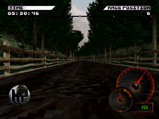 Test Drive 4 | PlayStation | gameplay screenshot | region=North America | source-country= | zypher-v2 | moby-25a9b637d44a | Data by MobyGames.com