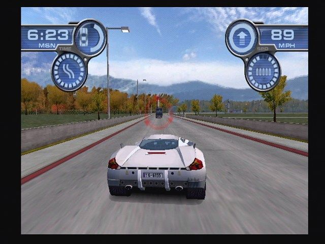 Spy Hunter | PlayStation 2 | gameplay screenshot | region=North America | source-country= | zypher-v2 | moby-f38b7593e506 | Data by MobyGames.com