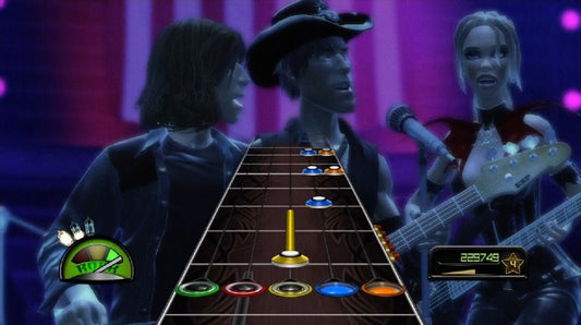 Guitar Hero: Metallica | Xbox 360 | gameplay screenshot | Data by MobyGames.com