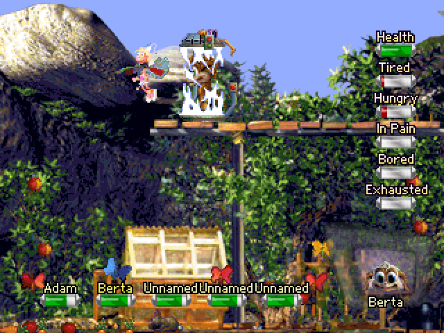 Creatures | PlayStation | gameplay screenshot | region=North America | source-country= | zypher-v2 | moby-82e125f17ade | Data by MobyGames.com