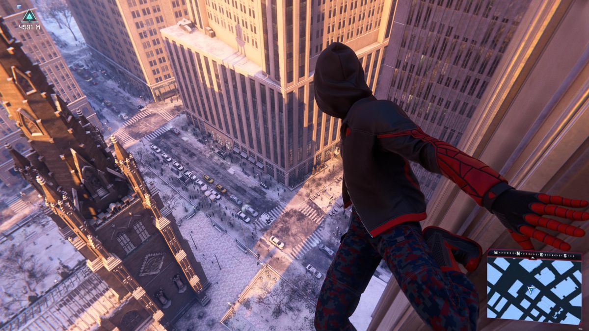 Marvel Spider-Man: Miles Morales | PlayStation 5 | gameplay screenshot | Region: North America | source-country= | Data by MobyGames.com