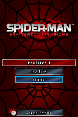 Spider-Man: Shattered Dimensions | Nintendo DS | gameplay screenshot | Data by MobyGames.com