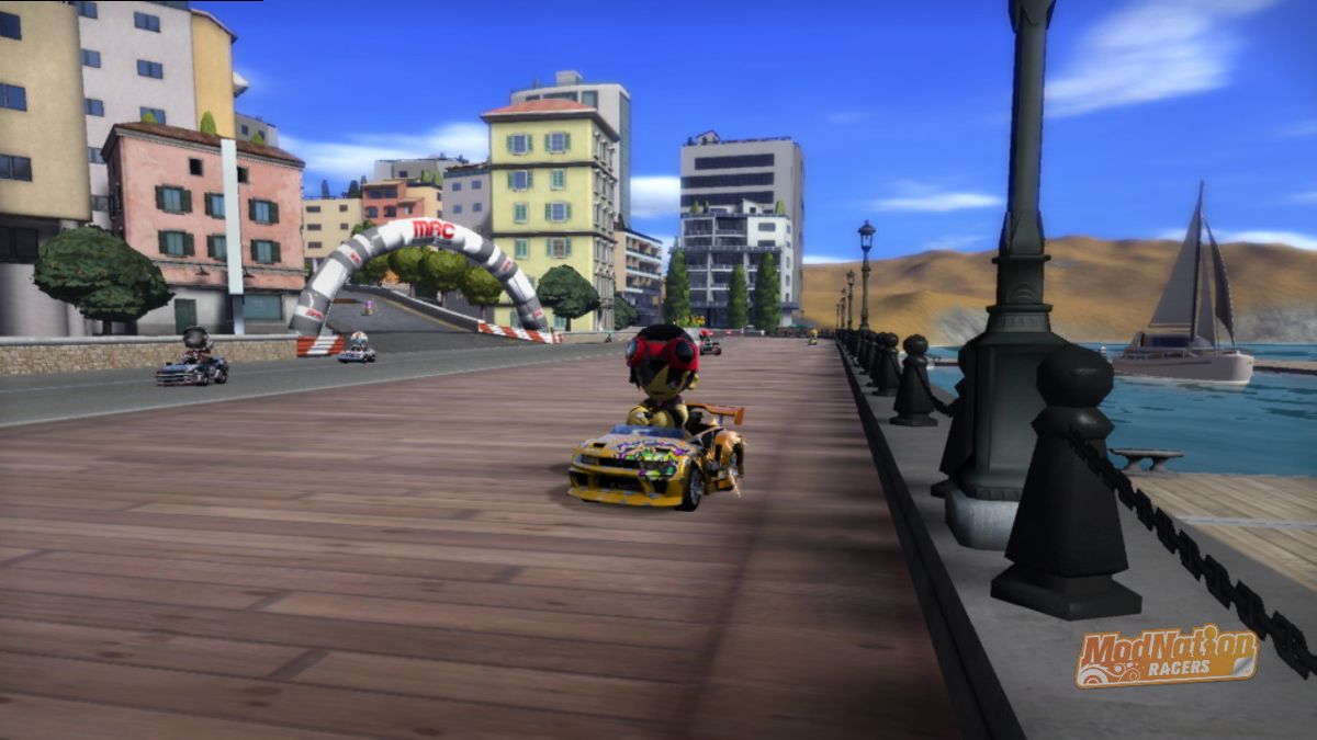 ModNation Racers | PlayStation 3 | gameplay screenshot | region=North America | source-country= | zypher-v2 | moby-aa6acee93cca | Data by MobyGames.com