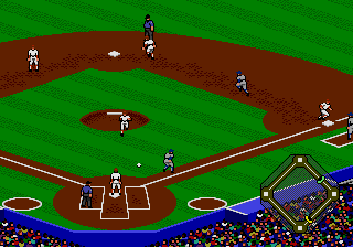 HardBall! | Genesis | gameplay screenshot | Data by MobyGames.com