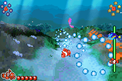 Disney•Pixar Finding Nemo | Game Boy Advance | gameplay screenshot | region=North America | source-country= | zypher-v2 | moby-c0c33606d980 | Data by MobyGames.com