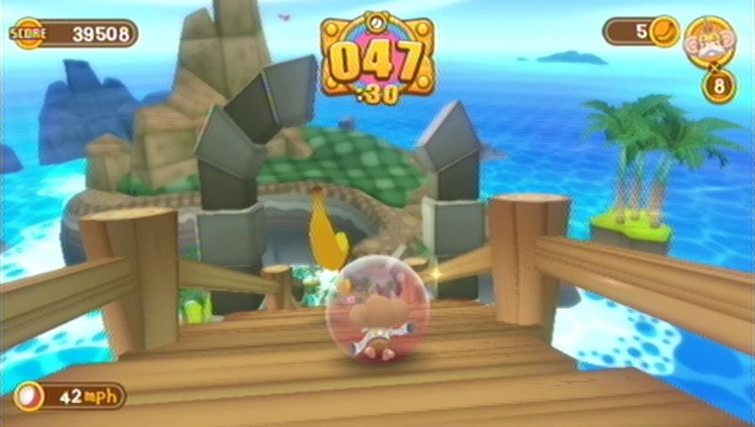 Super Monkey Ball: Banana Blitz | Wii | gameplay screenshot | region=North America | source-country= | zypher-v2 | moby-1d45dfe9375c | Data by MobyGames.com