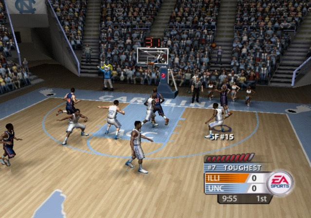 NCAA March Madness 06 | PlayStation 2 | gameplay screenshot 1 | Region: North America | Source: LaunchBox