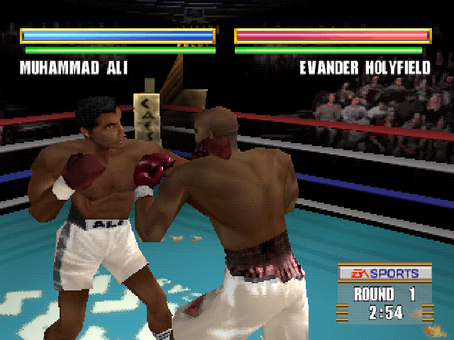 Knockout Kings 2000 | PlayStation | gameplay screenshot 2 | Region: North America | Source: LaunchBox
