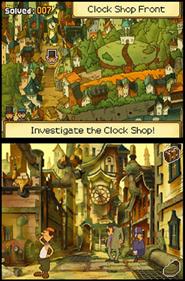 Professor Layton and the Unwound Future | Nintendo DS | gameplay screenshot 1