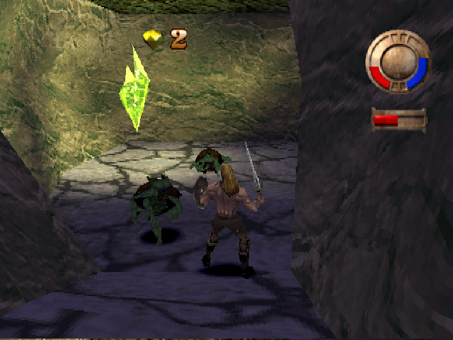 Warriors of Might and Magic | PlayStation | gameplay screenshot 2 | Region: North America | Source: LaunchBox