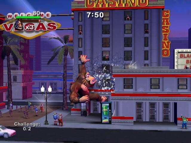 Rampage: Total Destruction | GameCube | gameplay screenshot 2
