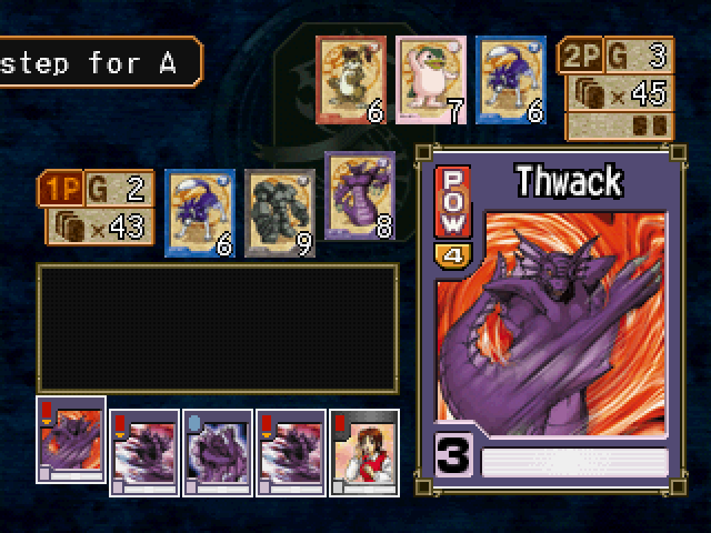 Monster Rancher Battle Card Episode II | PlayStation | gameplay screenshot 2 | Region: North America | Source: LaunchBox