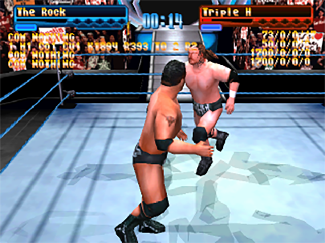WWF SmackDown! | PlayStation | gameplay screenshot 4 | Region: North America | Source: LaunchBox