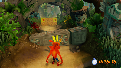 Crash Bandicoot: N. Sane Trilogy | PlayStation 4 | gameplay screenshot 1 | Region: North America | Source: LaunchBox