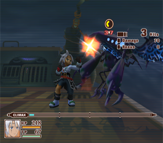 Tales of Legendia | PlayStation 2 | gameplay screenshot 1 | Region: North America | Source: LaunchBox