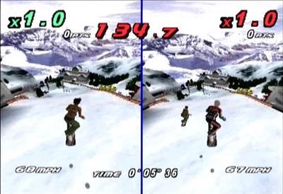 Rippin' Riders Snowboarding | Dreamcast | gameplay screenshot 1