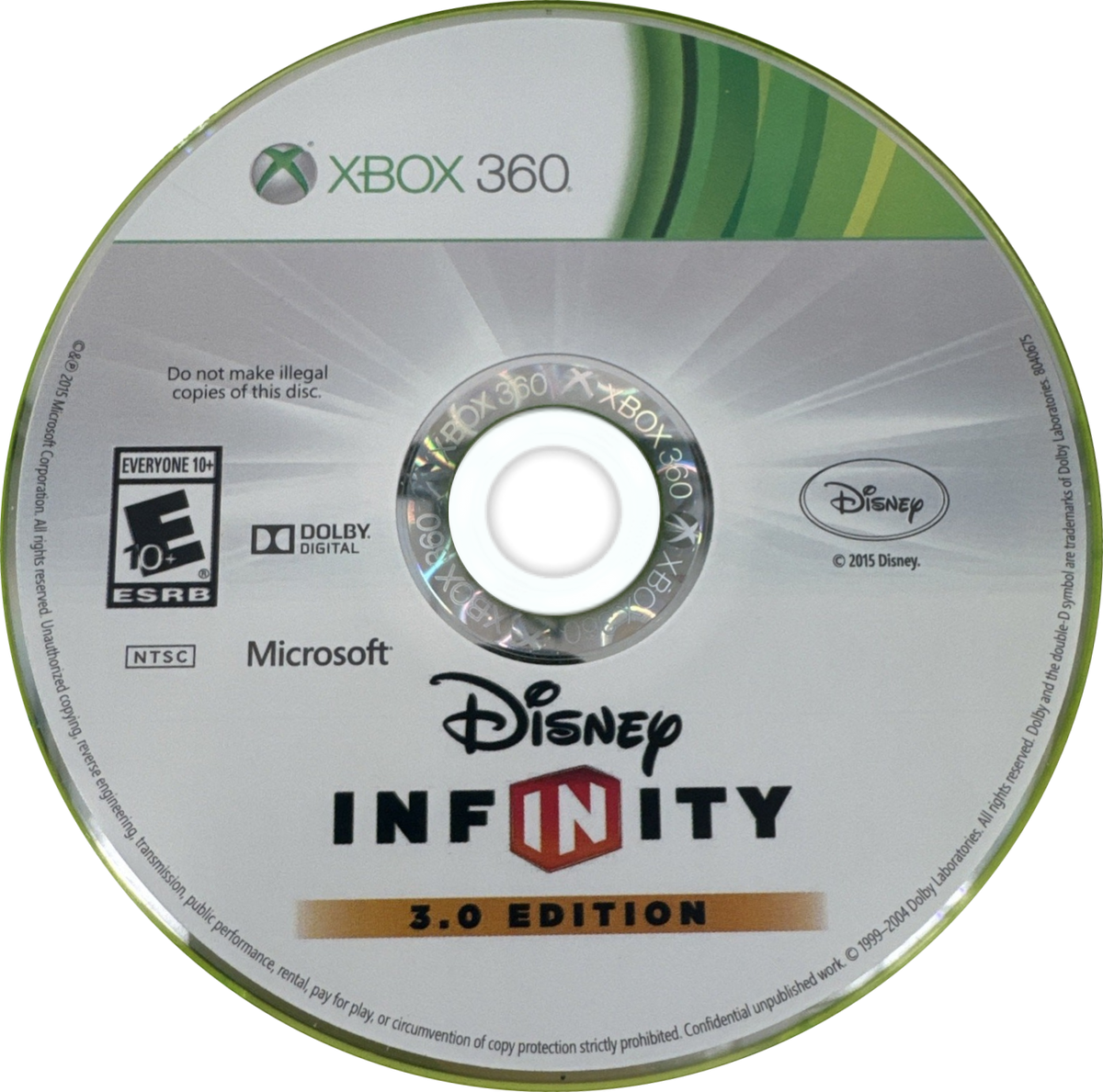 Disney Infinity: 3.0 Edition | Xbox 360 | game disc/cartridge 1 | Region: North America | Source: LaunchBox