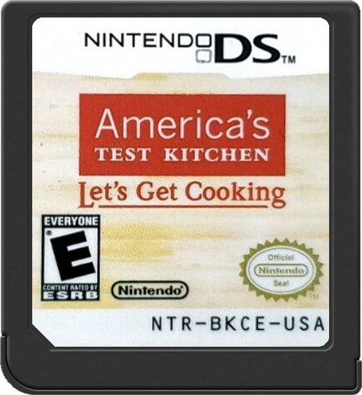 America's Test Kitchen: Let's Get Cooking | Nintendo DS | game disc/cartridge 1