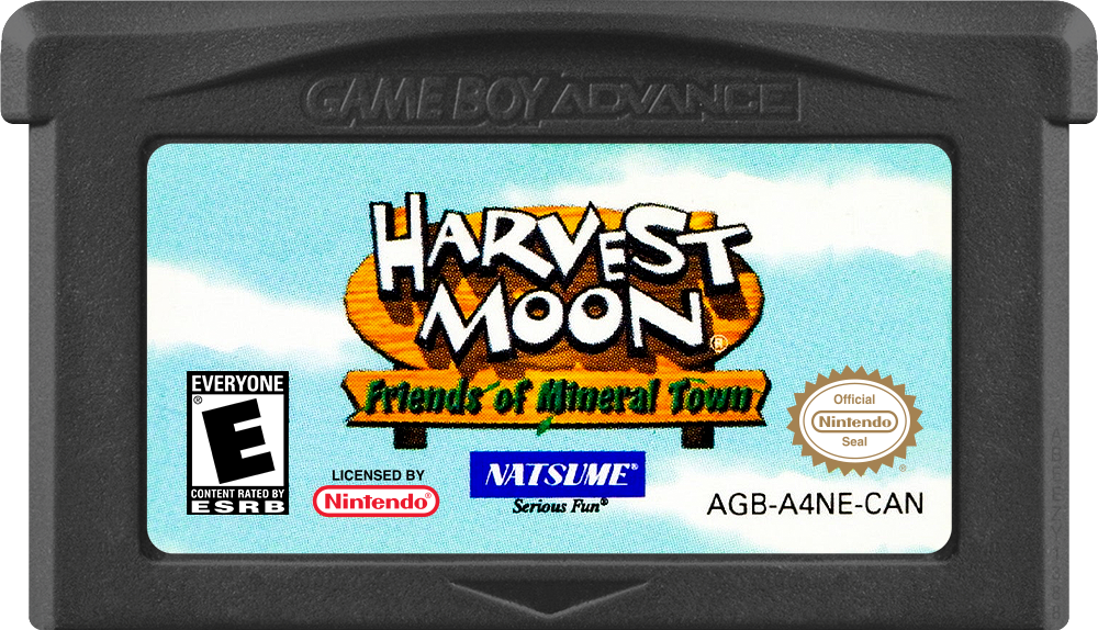 Harvest Moon: Friends of Mineral Town | Game Boy Advance | game disc/cartridge 1