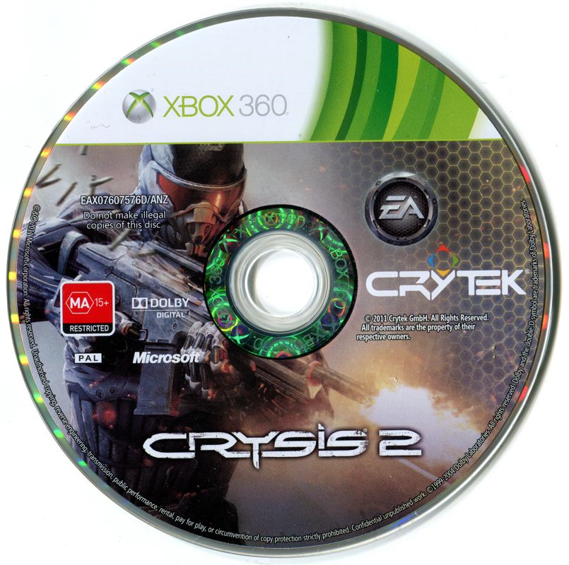 Crysis 2 | Xbox 360 | physical media | region=North America | source-country=United States | zypher-v2 | moby-f11b43bba503 | Data by MobyGames.com