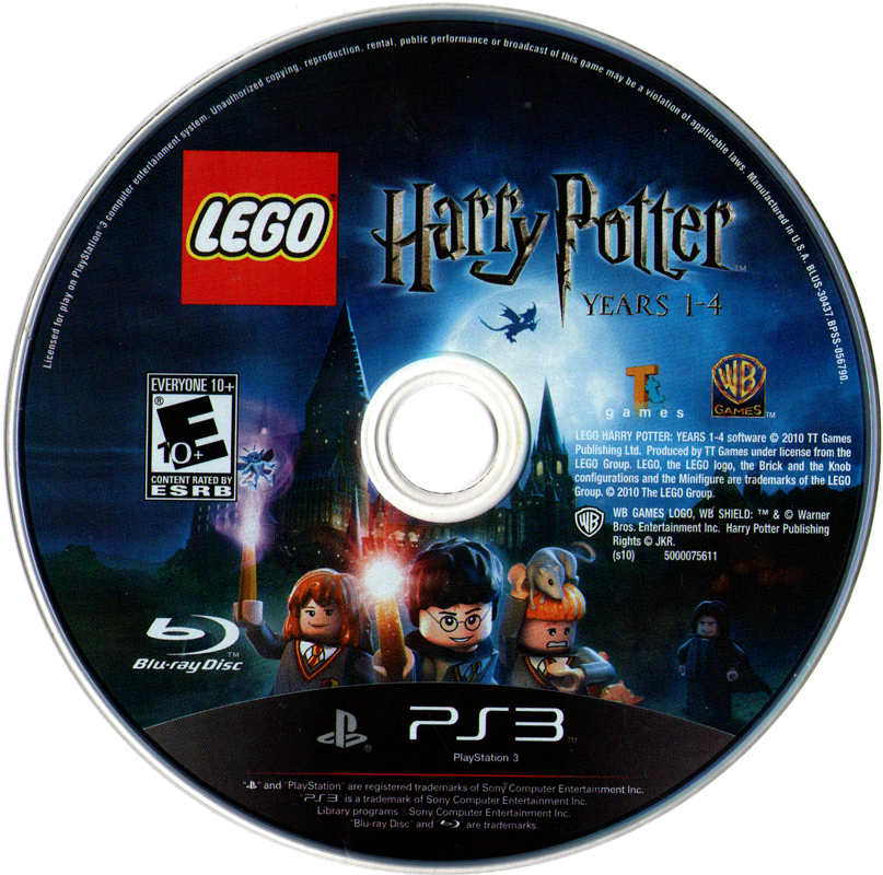 LEGO Harry Potter: Years 1-4 | PlayStation 3 | physical media | region=North America | source-country=United States | zypher-v2 | moby-e069139dc4ed | Data by MobyGames.com
