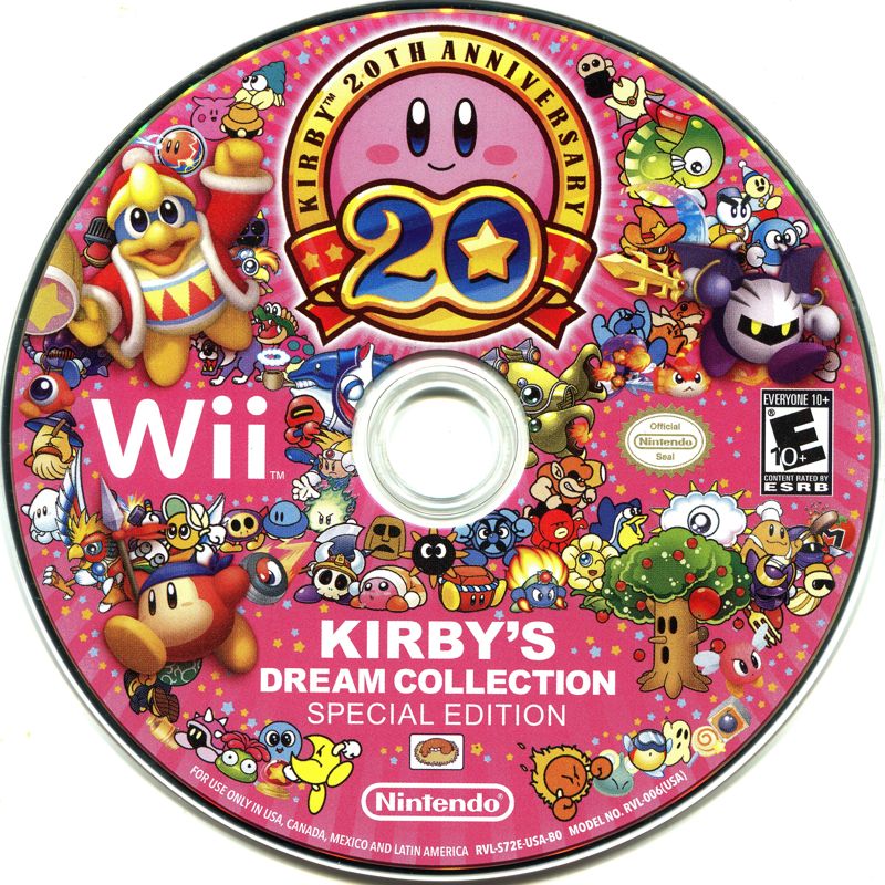 Kirby's Dream Collection: Special Edition | Wii | physical media | region=North America | source-country=United States | zypher-v2 | moby-748f8b3bbf1e | Data by MobyGames.com