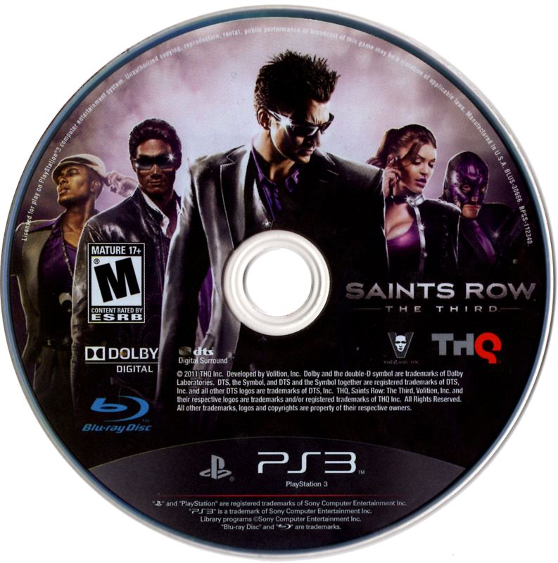 Saints Row: The Third | PlayStation 3 | physical media | region=North America | source-country=United States | zypher-v2 | moby-1cd931aa3d4e | Data by MobyGames.com