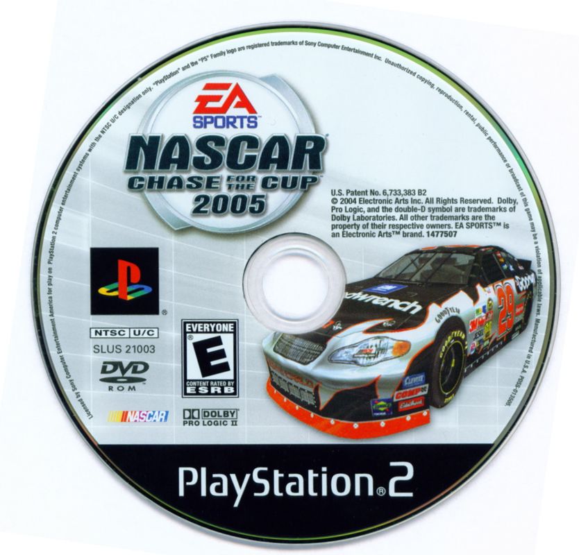 NASCAR 2005: Chase for the Cup | PlayStation 2 | physical media | region=North America | source-country=United States | zypher-v2 | moby-ae15b8bb04a2 | Data by MobyGames.com