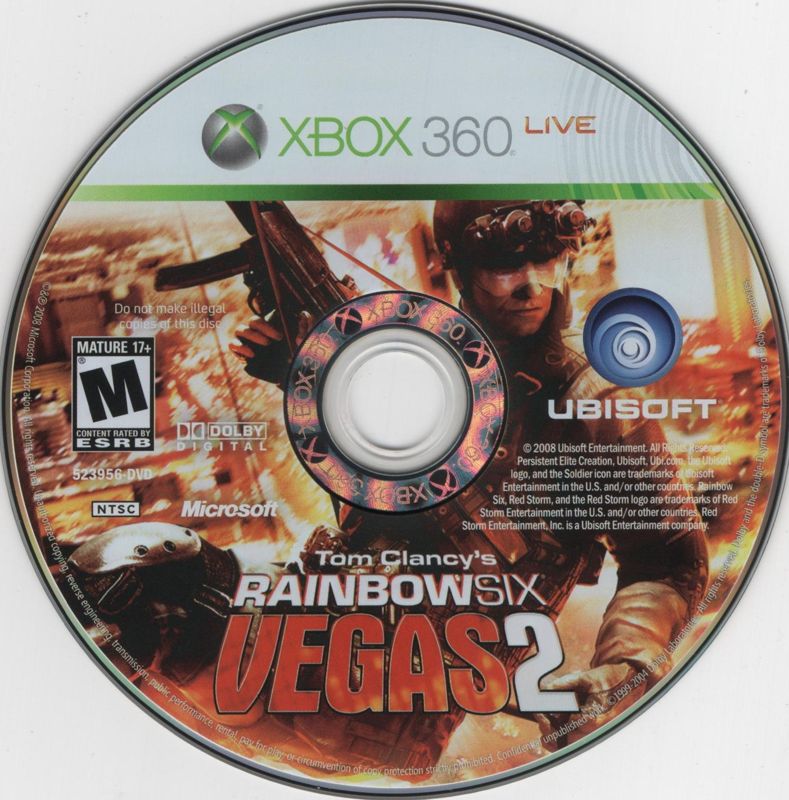 Tom Clancy's Rainbow Six: Vegas 2 | Xbox 360 | physical media | region=North America | source-country=United States | zypher-v2 | moby-70f44b47e2f0 | Data by MobyGames.com
