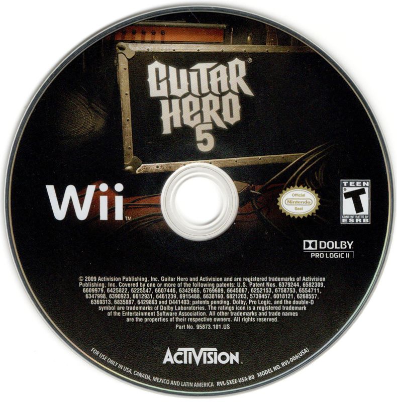 Guitar Hero 5 | Wii | physical media | region=North America | source-country=Canada,Mexico,Other,United States | zypher-v2 | moby-c4d6dc649447 | Data by MobyGames.com