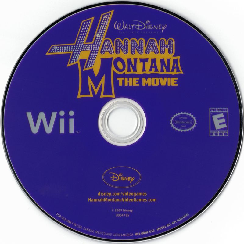 Hannah Montana: The Movie | Wii | physical media | region=North America | source-country=United States | zypher-v2 | moby-c094718784bd | Data by MobyGames.com