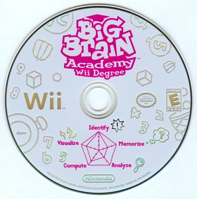 Big Brain Academy: Wii Degree | Wii | physical media | region=North America | source-country=Canada,Mexico,Other,United States | zypher-v2 | moby-378c6193e392 | Data by MobyGames.com