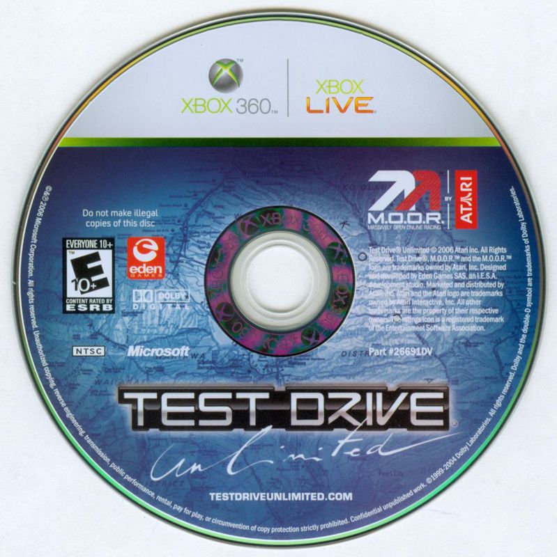 Test Drive Unlimited | Xbox 360 | physical media | region=North America | source-country=United States | zypher-v2 | moby-791573164f5b | Data by MobyGames.com