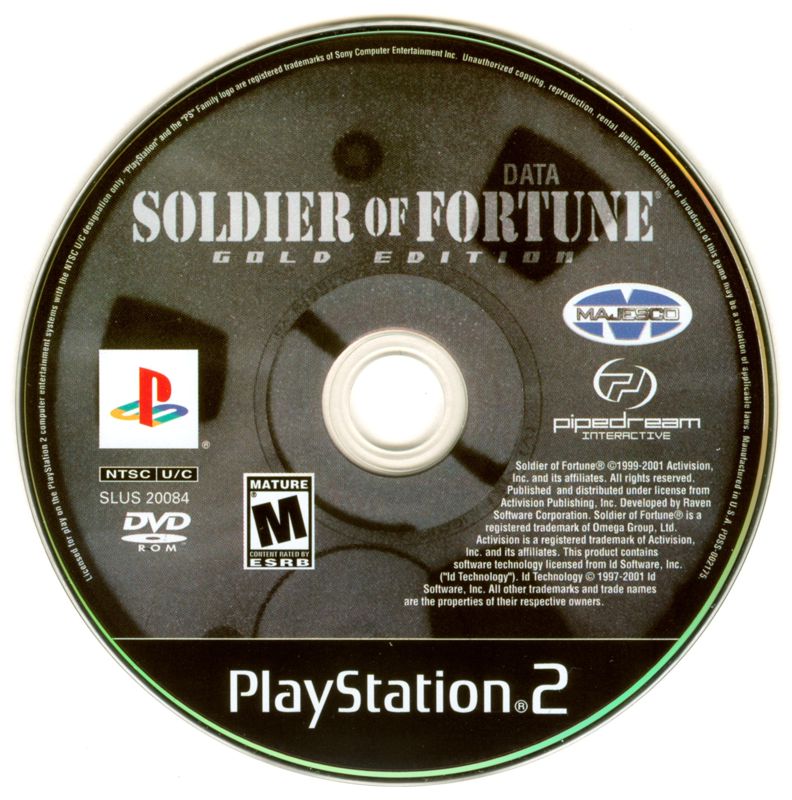 Soldier of Fortune: Gold Edition | PlayStation 2 | physical media | region=North America | source-country=Canada,United States | zypher-v2 | moby-7d7279006e6a | Data by MobyGames.com