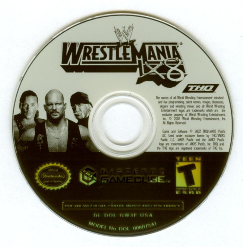 WWE WrestleMania X8 | GameCube | physical media | region=North America | source-country=Canada,Mexico,Other,United States | zypher-v2 | moby-01e1887b5c7a | Data by MobyGames.com
