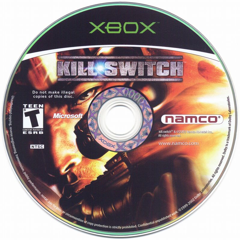 kill.switch | Xbox | physical media | region=North America | source-country=United States | zypher-v2 | moby-f5d201f7840a | Data by MobyGames.com
