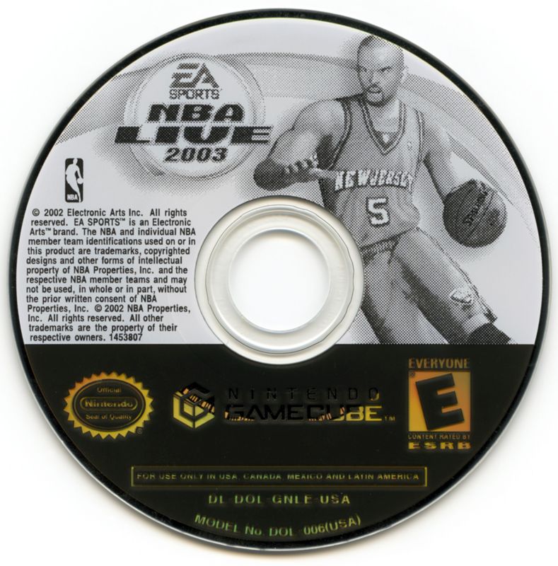 NBA Live 2003 | GameCube | physical media | region=North America | source-country=Canada,United States | zypher-v2 | moby-5f857a28ef4d | Data by MobyGames.com
