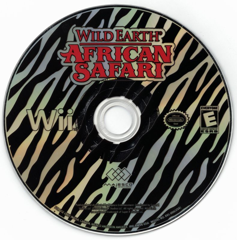 Wild Earth: African Safari | Wii | physical media | region=North America | source-country=United States | zypher-v2 | moby-e1be0cefdedc | Data by MobyGames.com