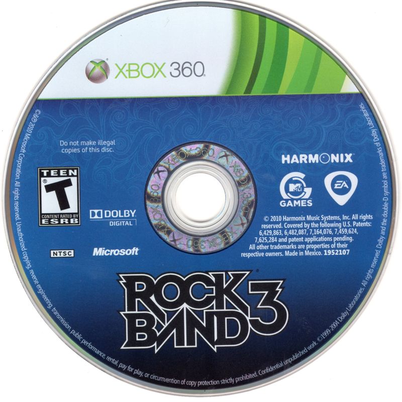 Rock Band 3 | Xbox 360 | physical media | region=North America | source-country=United States | zypher-v2 | moby-7b126a14b388 | Data by MobyGames.com
