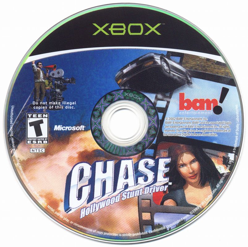 Chase: Hollywood Stunt Driver | Xbox | physical media | region=North America | source-country=United States | zypher-v2 | moby-dc229970e60c | Data by MobyGames.com