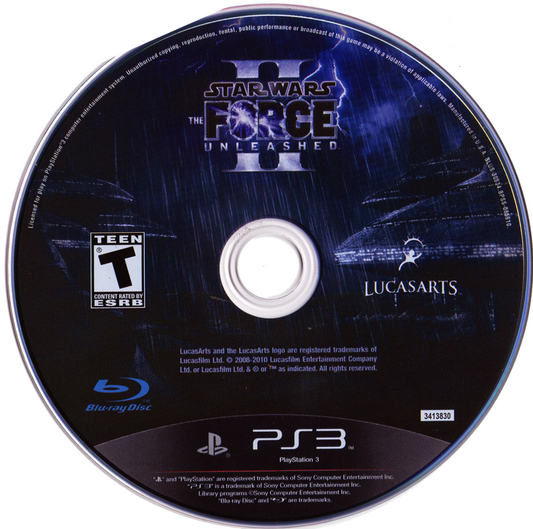 Star Wars: The Force Unleashed II | PlayStation 3 | physical media | Data by MobyGames.com