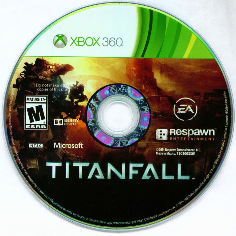 Titanfall | Xbox 360 | physical media | region=North America | source-country=Canada,United States | zypher-v2 | moby-59bb2a68a822 | Data by MobyGames.com