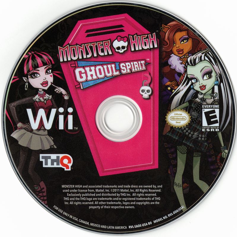 Monster High: Ghoul Spirit | Wii | physical media | region=North America | source-country=United States | zypher-v2 | moby-8e9981943297 | Data by MobyGames.com